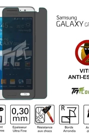 Samsung Galaxy Grand Prime - Vitre de Protection Anti-Espions - TM-Concept® - Verre trempé Livraison Gratuite