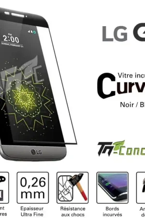 LG G5 - Vitre de Protection Curved - TM-Concept® - Verre trempé Super Prix