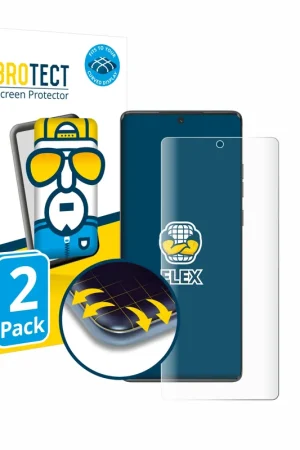 Dernier Modèle 2 Pièces BROTECT Flex Full-Cover film de protection pour Motorola Moto G85