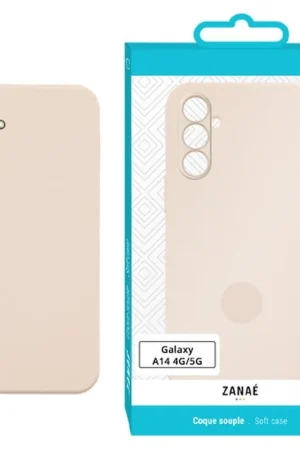 Promotion Coque Zanae Color pour Galaxy A14 Beige
