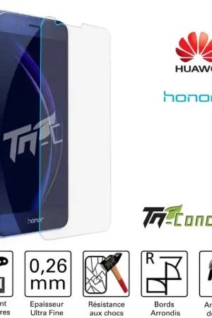 Affaire À Saisir Huawei Honor 8 - Vitre de Protection Standard Premium - TM-Concept® - Verre trempé
