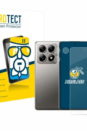 Achat Immédiat BROTECT AirGlass Protection d'écran en verre pour Xiaomi 14T (Avant+Caméra)