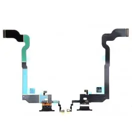 Nappe / Connecteur de Charge pour iPhone X Noir Solde