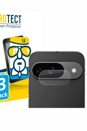 Achetez Aujourd’hui 3 Pièces BROTECT AirGlass Protection d'écran en verre pour Google Pixel 9 (Caméra UNIQUEMENT)
