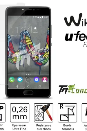 Wiko U Feel Fab - Vitre de Protection Standard Premium - TM-Concept® - Verre trempé Promotion