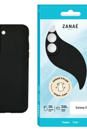 Vente Directe Coque Zanae Color pour Galaxy S22 Noir