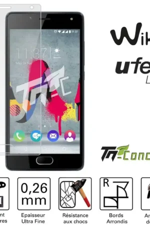 Pas Cher Wiko U Feel Lite - Vitre de Protection Standard Premium - TM-Concept® - Verre trempé