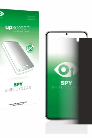 upscreen Spy Shield Clear Premium Film de protection d'écran confidentiel pour Samsung Galaxy S23 Quantité Limitée