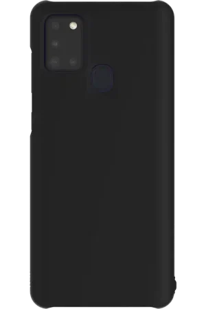 Coque Samsung Galaxy A21s Silicone Noire Retour Gratuit