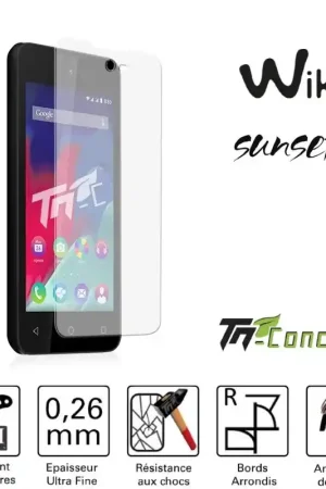 Wiko Sunset 2 - Vitre de Protection Standard Premium - TM-Concept® - Verre trempé Bon Plan