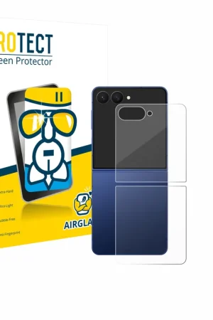 Nouveauté BROTECT AirGlass Protection d'écran en verre pour Samsung Galaxy Z Flip 7 (Arrière)