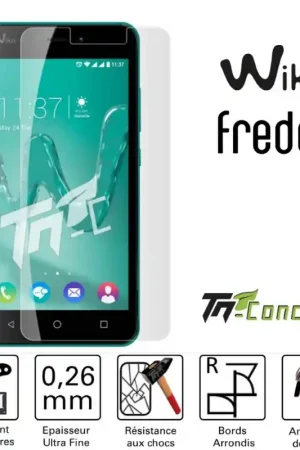 Wiko Freddy - Vitre de Protection Standard Premium - TM-Concept® - Verre trempé Authentique