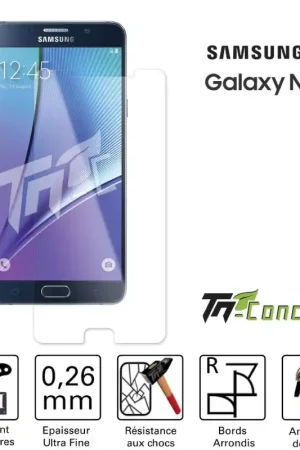 Expédition Rapide Samsung Galaxy Note 5 - Vitre de Protection Standard Premium - TM-Concept® - Verre trempé