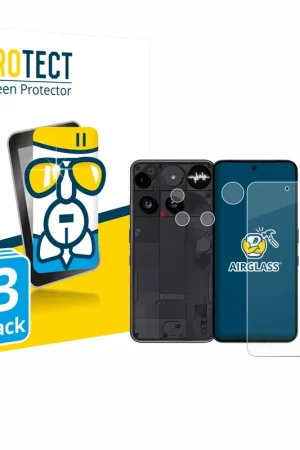 3 Pièces BROTECT AirGlass Protection d'écran en verre pour Nothing Phone (3) (Avant+Caméra) Prix Choc