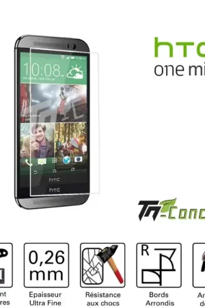 Expédié Aujourd’hui HTC One Mini 2 - Vitre de Protection Standard Premium - TM-Concept® - Verre trempé