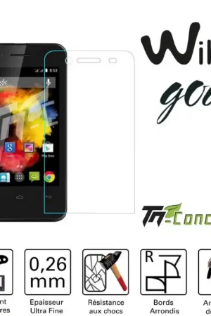 Wiko Goa - Vitre de Protection Standard Premium - TM-Concept® - Verre trempé Seulement Aujourd’hui