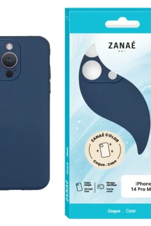 Acheter Direct Coque Zanae Color pour iPhone 14 Pro Max Marine