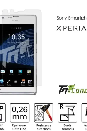 Sony Xperia SP - Vitre de Protection Standard Premium - TM-Concept® - Verre trempé Pas Cher