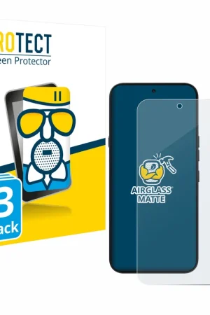 3 Pièces BROTECT AirGlass Matte Protection d'écran en verre mat pour Nothing Phone (4a) Pro Satisfait Ou Remboursé
