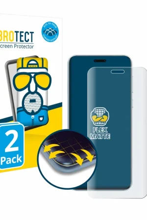 Dernier Modèle 2 Pièces BROTECT Flex Matte Full-Cover Protection d'écran intégral mat pour Honor Magic 7 Pro