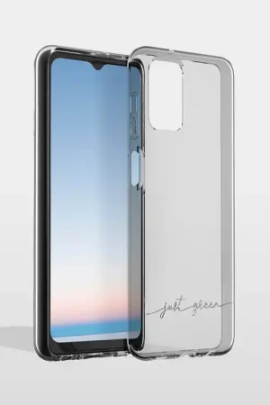 Coque Samsung G A12 Recyclable Transparente Just Green Must-Have