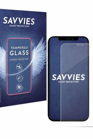 Offre Exclusive 3 Pièces Savvies Clear Protection d'écran en verre trempé pour Apple iPhone 12