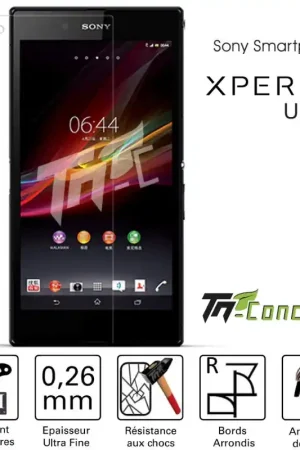 Sony Xperia Z Ultra - Vitre de Protection Standard Premium - TM-Concept® - Verre trempé Commander Maintenant