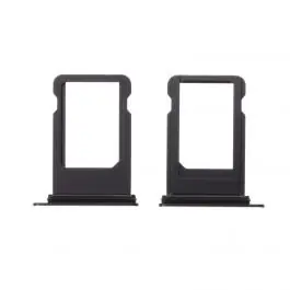 Expédié Aujourd’hui Tiroir SIM iPhone 7 Plus Noir de Jais