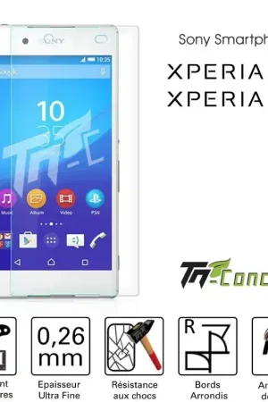 Top Vente Sony Xperia Z4 (Z3 Plus) - Vitre de Protection Standard Premium - TM-Concept® - Verre trempé