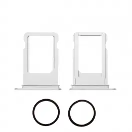 Tiroir SIM iPhone 7 Argent Marque