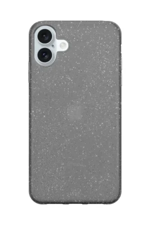 Offre Limitée xoxo Wildhearts Coque iPhone 16 Plus TPU pailleté (noir)