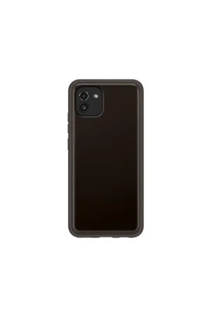 Nouveauté Coque Samsung G A03 souple Ultra fine Transparente Noire Samsung