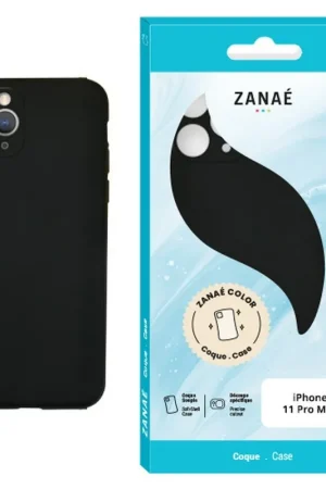 Achat Immédiat Coque Zanae Color pour iPhone 11 Pro Max Noir