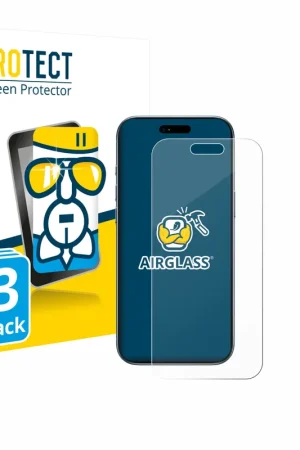 Paiement Sécurisé 3 Pièces BROTECT AirGlass Protection d'écran en verre pour Apple iPhone Air