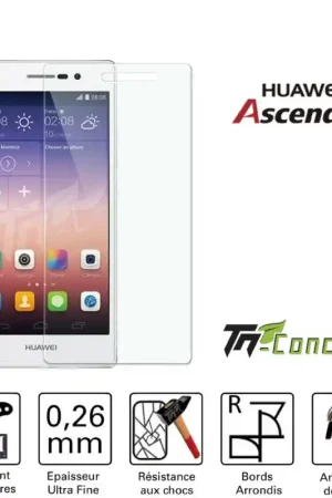 Huawei Ascend P7 - Vitre de Protection Standard Premium - TM-Concept® - Verre trempé Paiement Sécurisé