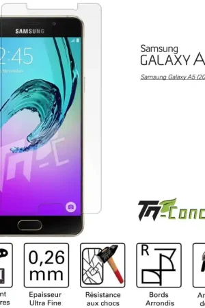 Samsung Galaxy A5 (2016) - Vitre de Protection Standard Premium - TM-Concept® - Verre trempé Affaire À Saisir