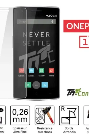Dernière Chance OnePlus One - Vitre de Protection Standard Premium - TM-Concept® - Verre trempé