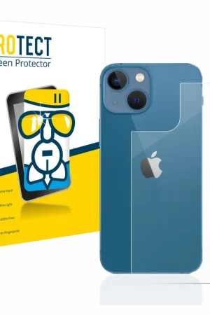 BROTECT AirGlass Protection d'écran en verre pour Apple iPhone 13 mini (Arrière) Expédié Aujourd’hui