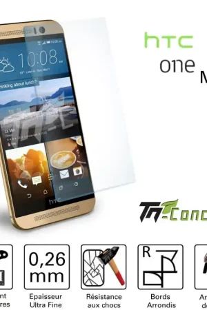 Remise HTC One M9 Plus - Vitre de Protection Standard Premium - TM-Concept® - Verre trempé