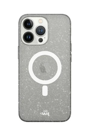 Expédition Rapide xoxo Wildhearts Coque iPhone 16 Pro Max TPU pailleté avec MagSafe (noir)