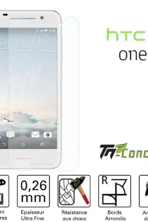 Meilleur Prix HTC One A9 - Vitre de Protection Standard Premium - TM-Concept® - Verre trempé