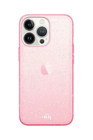 Commande En Gros xoxo Wildhearts Coque iPhone 16 Pro Max TPU pailleté (rose)