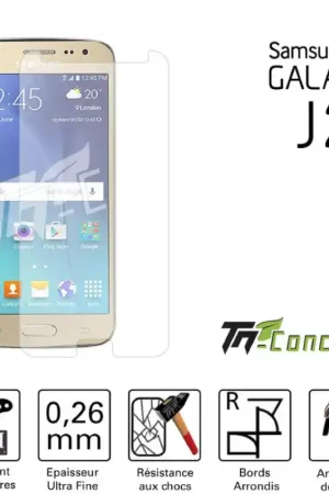 Samsung Galaxy J2 (2015) - Verre trempé Standard Premium - TM-Concept® Expédition Rapide