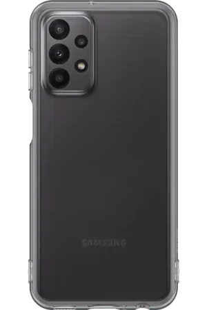 Coque Samsung G A23 5G souple Ultra fine Transparente Noire Samsung Commande En Gros