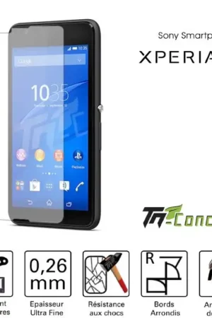 Sony Xperia E4 - Vitre de Protection Standard Premium - TM-Concept® - Verre trempé Acheter Direct
