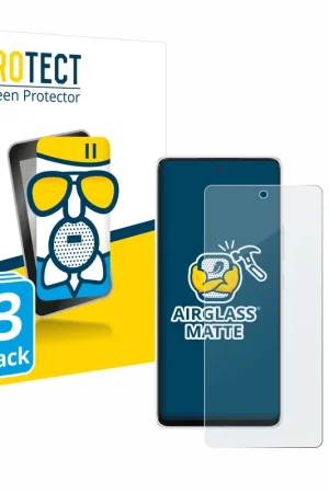 3 Pièces BROTECT AirGlass Matte Protection d'écran en verre mat pour Samsung Galaxy A53 5G Marque