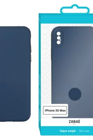 Commande En Gros Coque Zanae Color pour iPhone XS Max Marine
