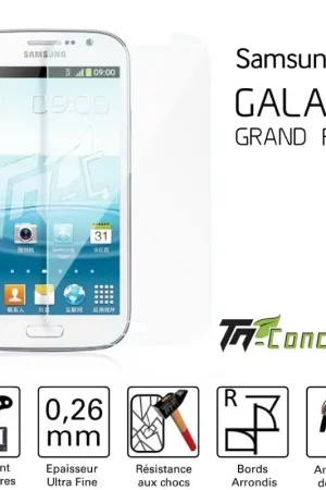 Promotion Samsung Galaxy Grand Plus - Vitre de Protection Standard Premium - TM-Concept® - Verre trempé