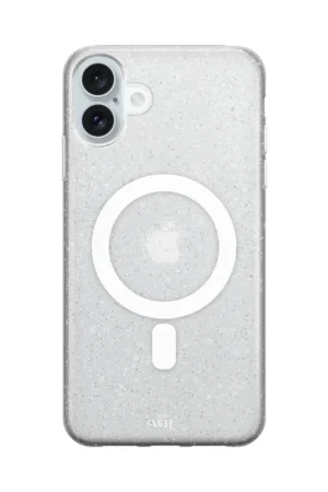 Meilleur Choix xoxo Wildhearts Coque iPhone 16 TPU pailleté avec MagSafe (transparente)