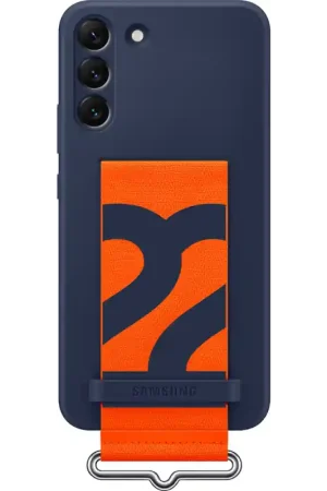 Acheter Direct Coque Samsung G S22 Plus 5G Silicone avec lanière Bleu marine Samsung